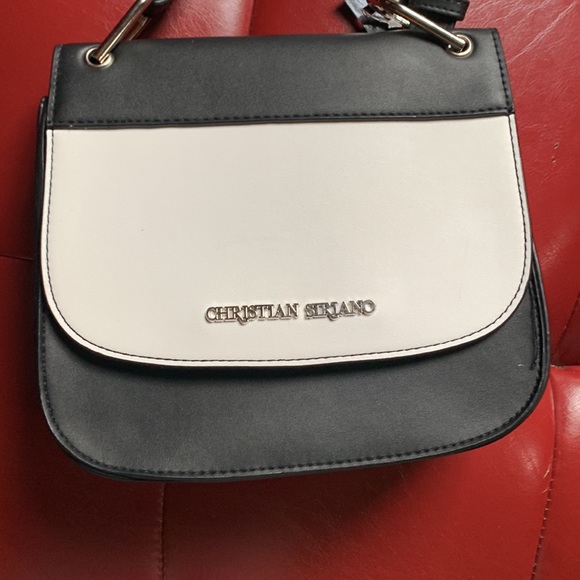 Women’s black and white purse - Picture 2 of 3